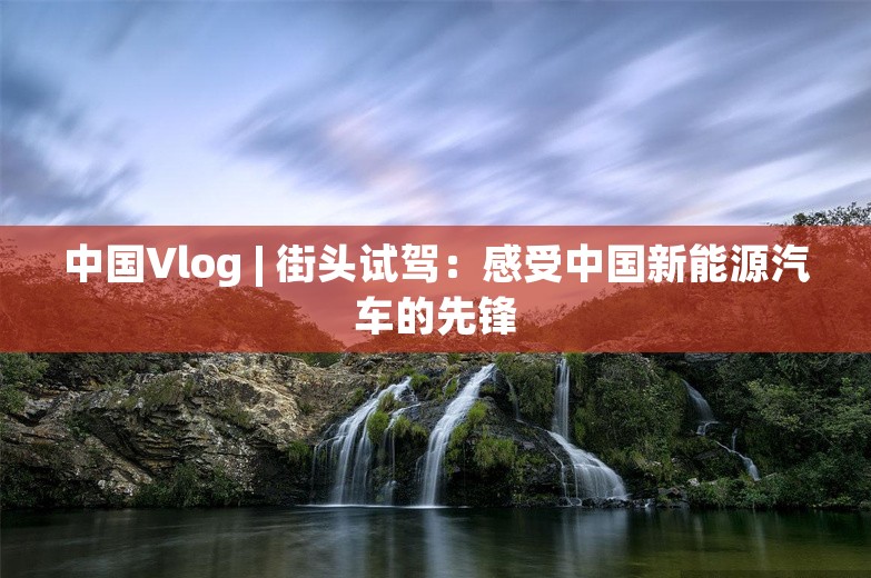 中国Vlog | 街头试驾：感受中国新能源汽车的先锋