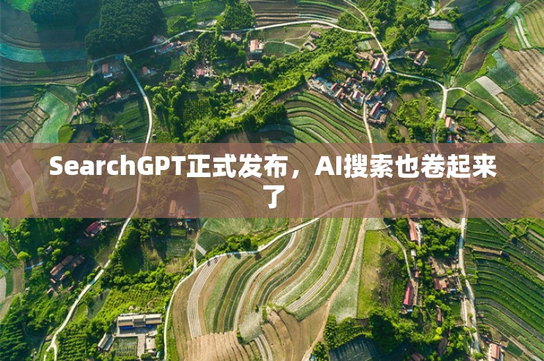 SearchGPT正式发布，AI搜索也卷起来了