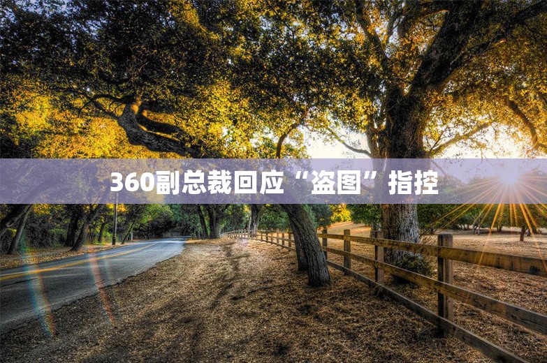 360副总裁回应“盗图”指控