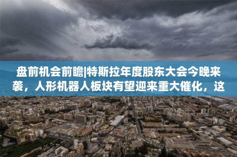 盘前机会前瞻|特斯拉年度股东大会今晚来袭，人形机器人板块有望迎来重大催化，这几家产业链公司值得关注（附概念股）