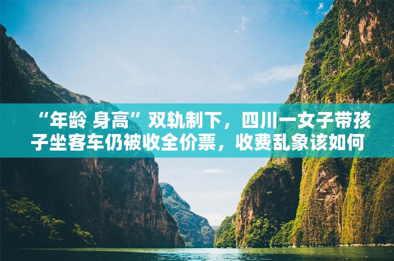 “年龄 身高”双轨制下，四川一女子带孩子坐客车仍被收全价票，收费乱象该如何监管？