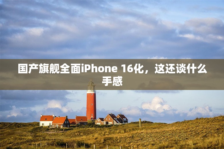 国产旗舰全面iPhone 16化，这还谈什么手感