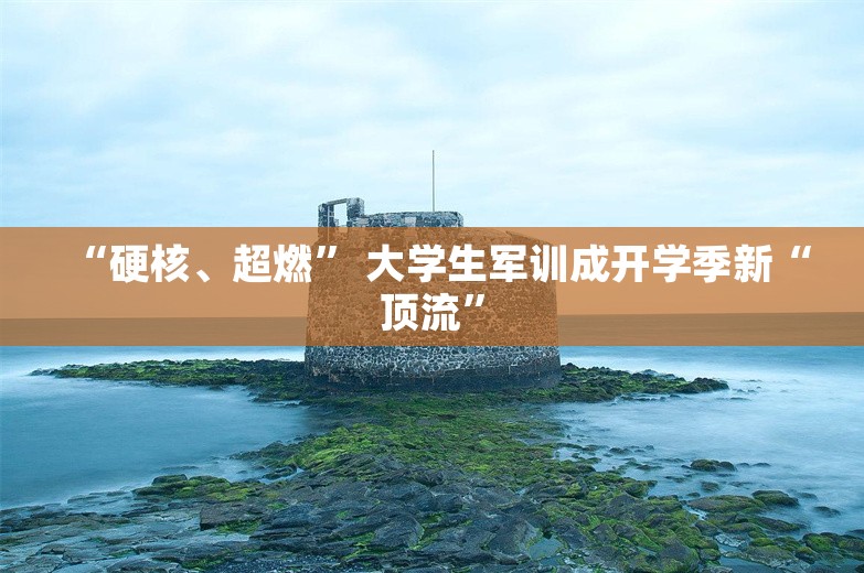 “硬核、超燃” 大学生军训成开学季新“顶流”