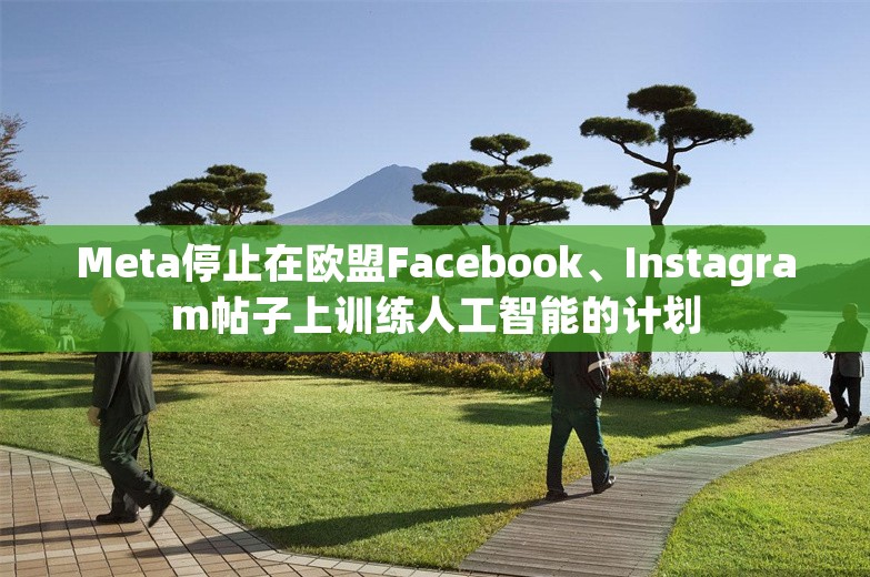 Meta停止在欧盟Facebook、Instagram帖子上训练人工智能的计划