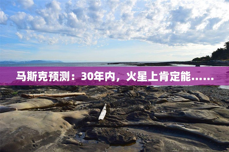 马斯克预测：30年内，火星上肯定能……