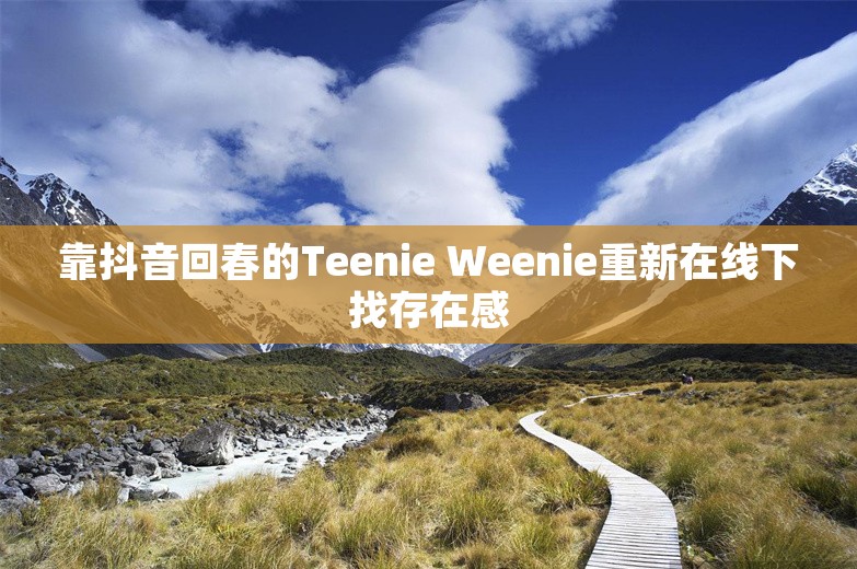 靠抖音回春的Teenie Weenie重新在线下找存在感