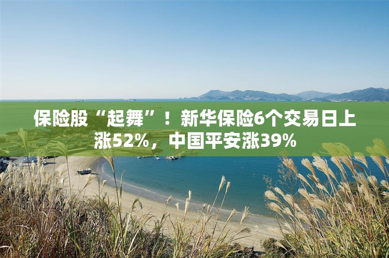 保险股“起舞”！新华保险6个交易日上涨52%，中国平安涨39%