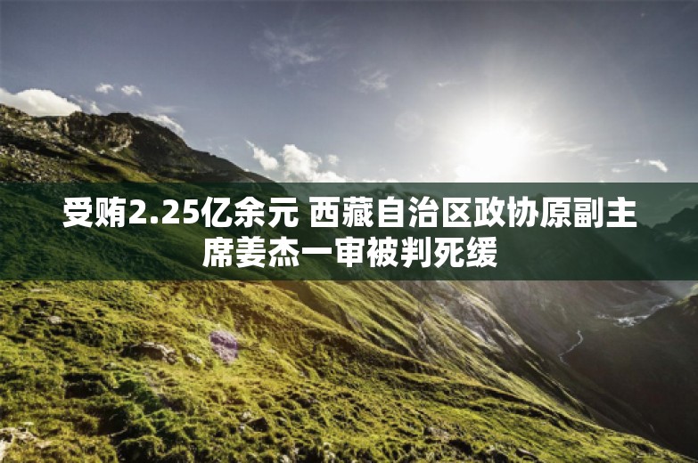 受贿2.25亿余元 西藏自治区政协原副主席姜杰一审被判死缓