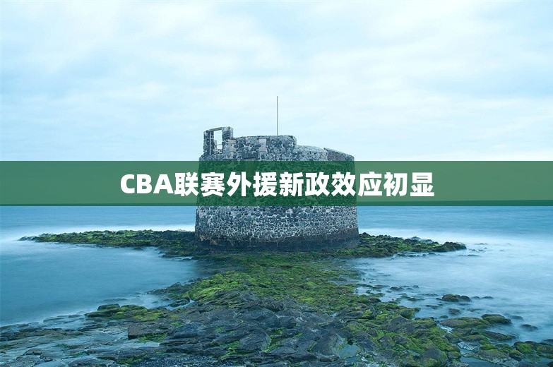 CBA联赛外援新政效应初显