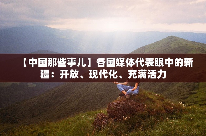 【中国那些事儿】各国媒体代表眼中的新疆：开放、现代化、充满活力