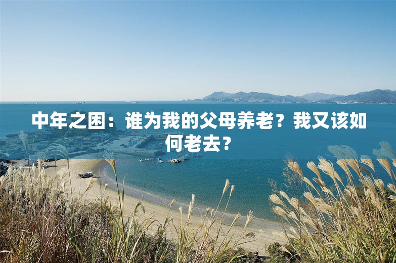 中年之困：谁为我的父母养老？我又该如何老去？