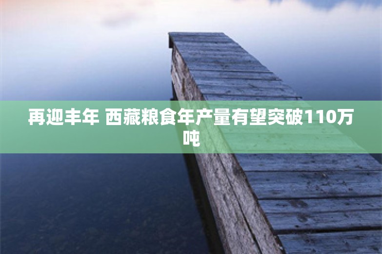 再迎丰年 西藏粮食年产量有望突破110万吨