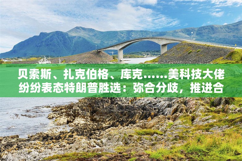 贝索斯、扎克伯格、库克……美科技大佬纷纷表态特朗普胜选：弥合分歧，推进合作