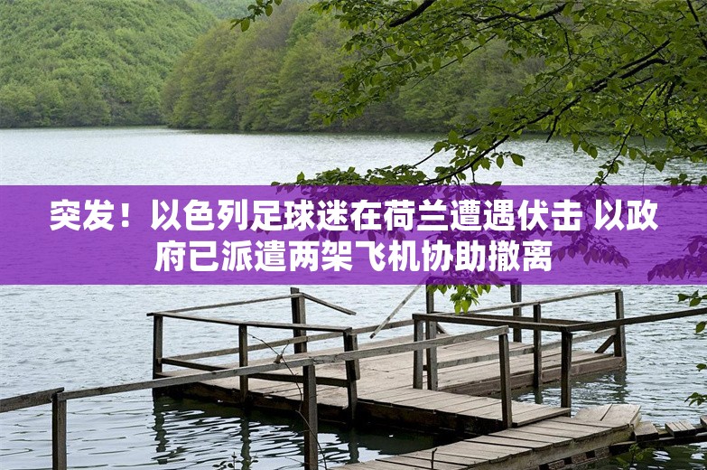 突发！以色列足球迷在荷兰遭遇伏击 以政府已派遣两架飞机协助撤离