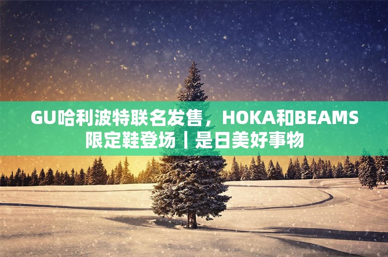 GU哈利波特联名发售，HOKA和BEAMS限定鞋登场｜是日美好事物