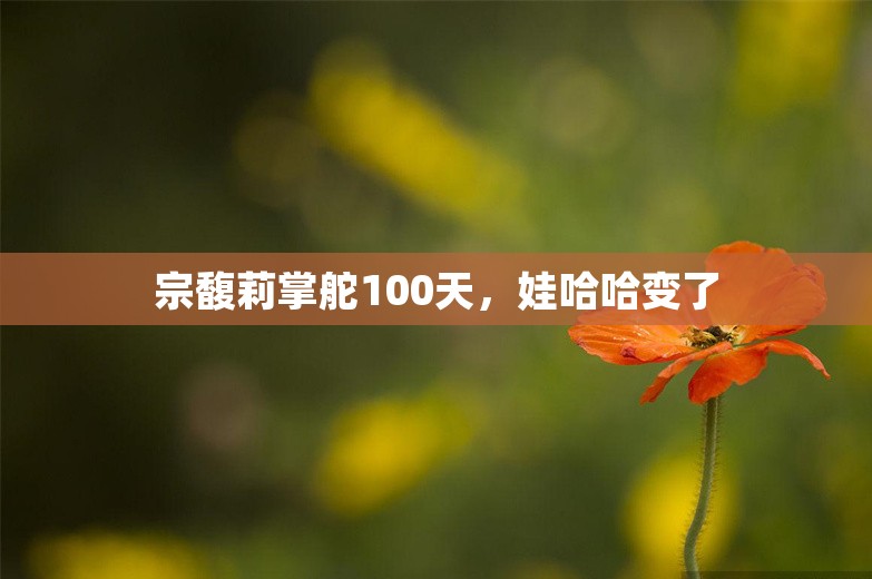 宗馥莉掌舵100天，娃哈哈变了