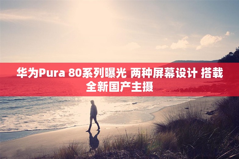 华为Pura 80系列曝光 两种屏幕设计 搭载全新国产主摄