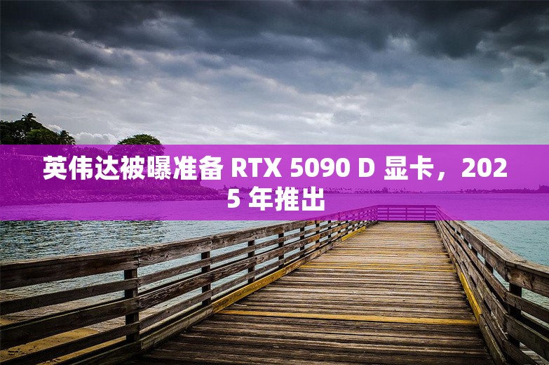 英伟达被曝准备 RTX 5090 D 显卡，2025 年推出