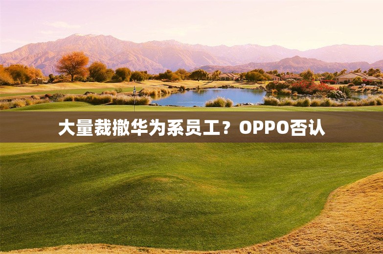 大量裁撤华为系员工？OPPO否认